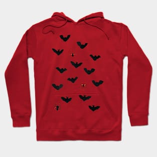 Bats And Spider Hoodie